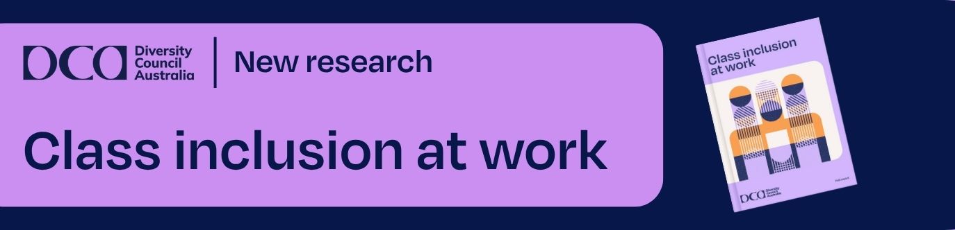 Banner for new DCA research, Class inclusion at work