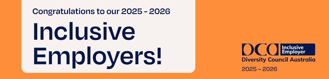 Congratulations to our 2025-2026 Inclusive Employers banner