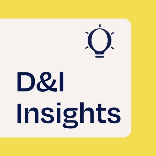 D&I Insights with lightbulb icon