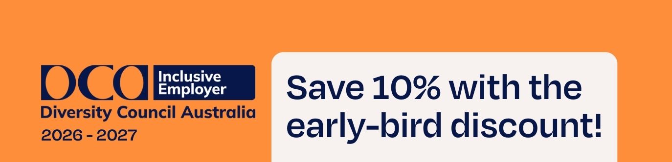 Banner for save 10% with the early-bird discount