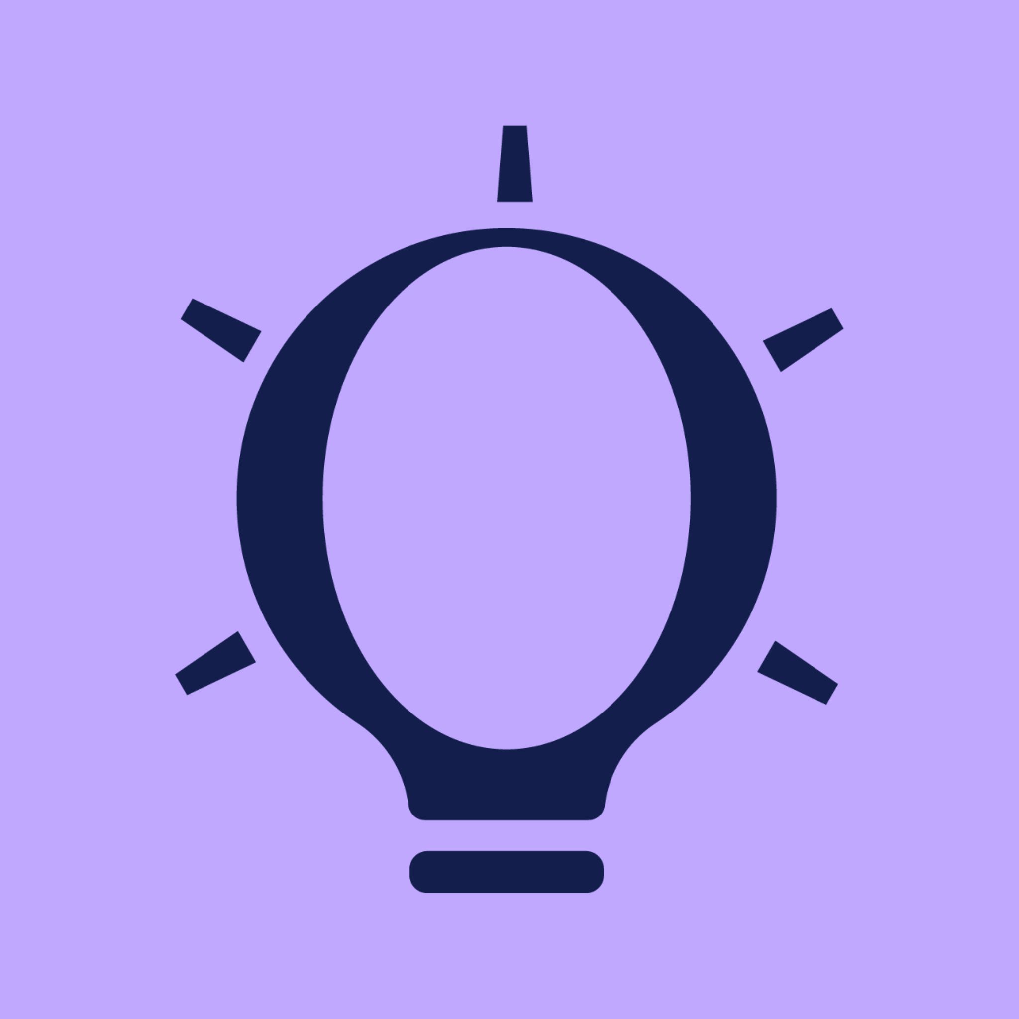 Lightbulb icon