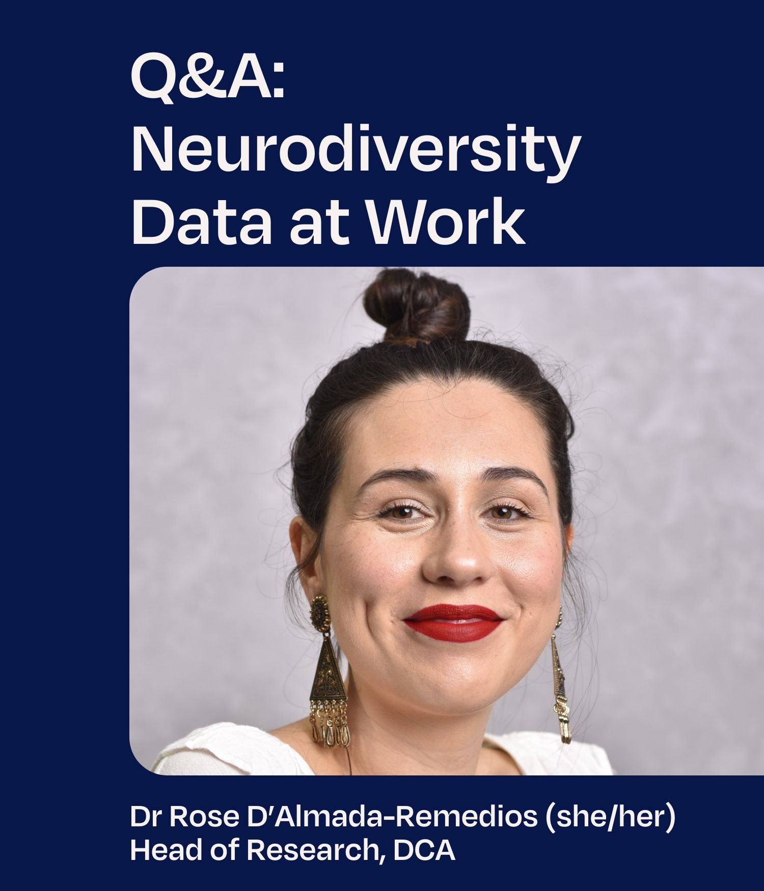 Headshot of Dr Rose D'Almada-Remedios