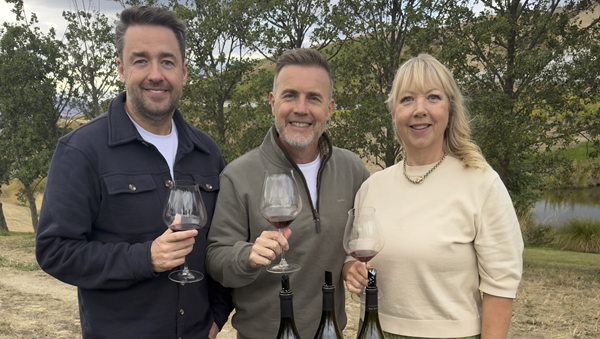 Image from Gary Barlow's food and wine tour