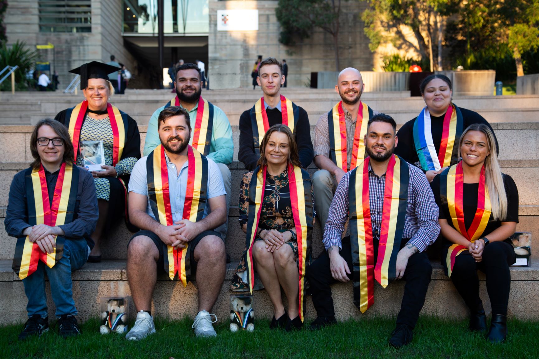 Group of graduates
